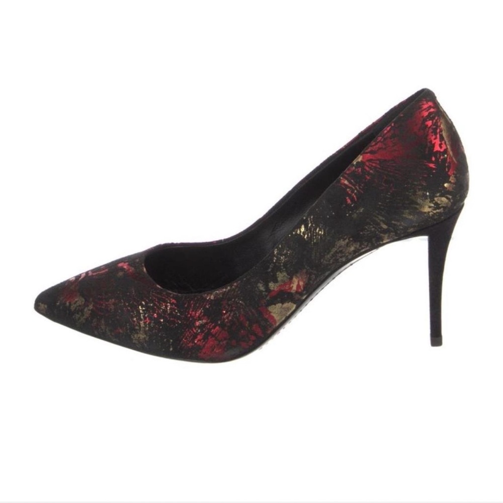 Giuseppe Zanotti abstract print stiletto heels